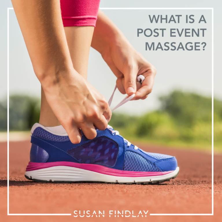 What is a Post Event Massage