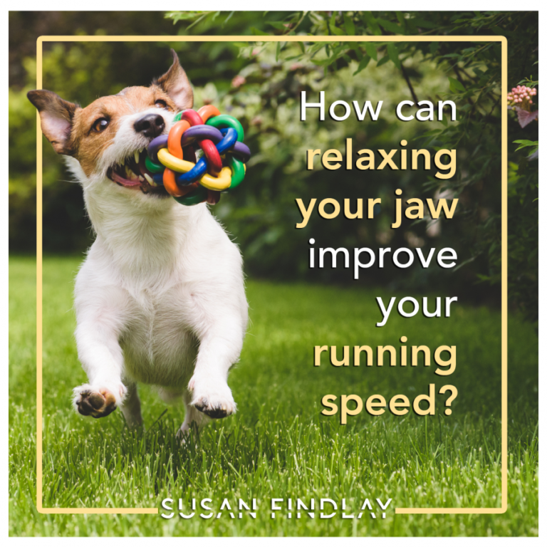How can a relaxed jaw improve your running speed