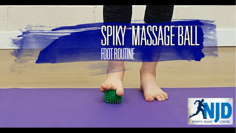 Spiky ball: Self myofascial release and FOOT mobility routine