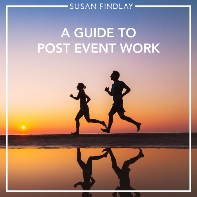 A Guide to Post Event Work