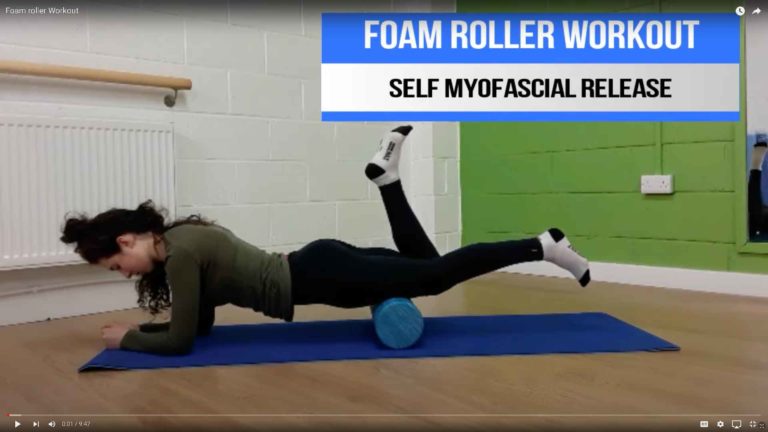 Foam roller workout