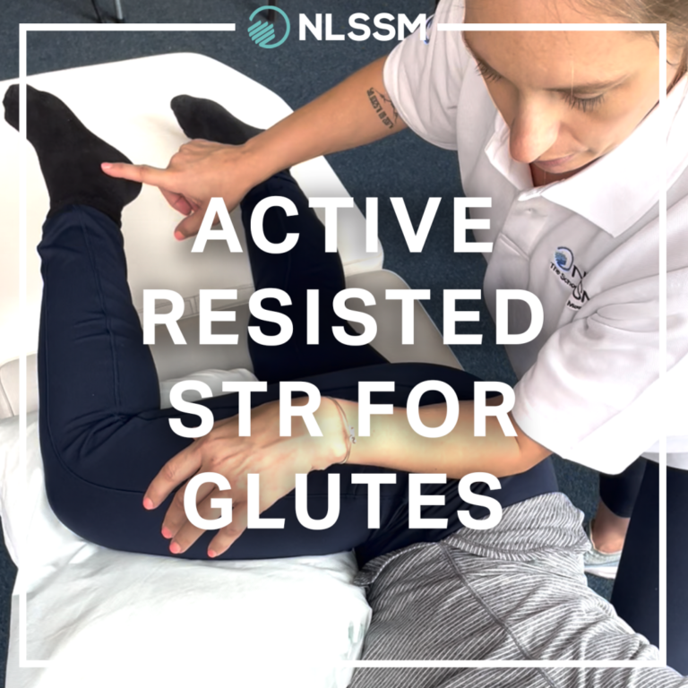 Active Resisted STR for Glutes